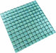 Galaxie Turquoise 1" x 1" Iridescent Glossy Glass Pool Tile Ocean Pool Mosaics