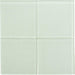 Moonscape White 6"x6" Ripple Glossy Glass Pool Tile Ocean Pool Mosaics