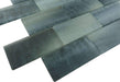 Frosted Night Grey 2" x 4" Glass Subway Pool Tile Ocean Pool Mosaics