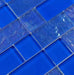 Royal Unique Shapes Blue Glossy & Iridescent Glass Pool Tile Ocean Pool Mosaics