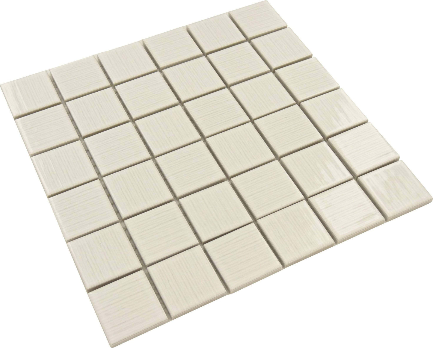 Arctic White 2'' x 2'' Porcelain Glossy Tile Regency