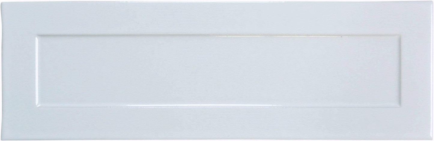 Chalk White 4" x 12" Glossy Porcelain Subway Tile Regency