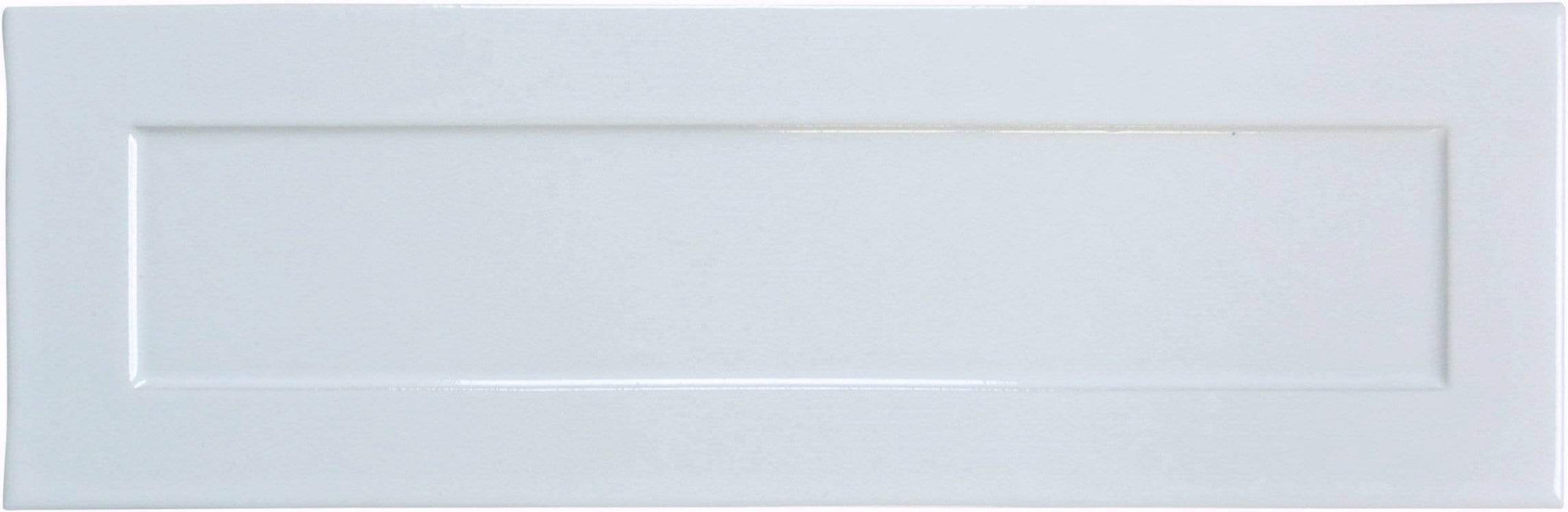 Chalk White 4" x 12" Glossy Porcelain Subway Tile Regency