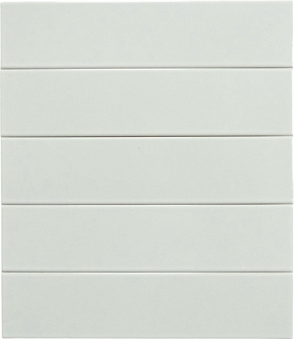 Illusion Dover White 2x8 Glossy Porcelain Tile | Oasis Tile