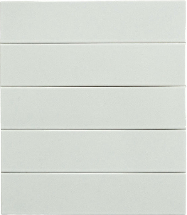 Illusion Dover White 2x8 Glossy Porcelain Tile