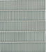 Illusion Wedgewood Grey Rippled Bar 2x8 Glossy Porcelain Tile Regency