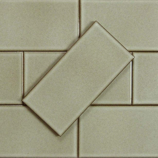 Sharkskin 3" x 6" Glossy Porcelain Subway Tile Regency