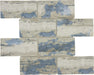Aspen Blue 3"x 6" Matte Glass Subway Pool Tile Royal Tile & Stone