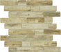 Cinnamon Brown Random Bricks Matte Glass Pool Tile Royal Tile & Stone