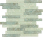 Mint Green Flake Uniform Brick Glass Pool Tile Royal Tile & Stone