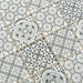 Patchwork Cinza Grey 3x3 Glossy Glass Tile Royal Tile & Stone