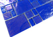 Piazza Cobalt Random Glossy & Iridescent Glass Tile Royal Tile & Stone
