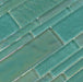 Treasure Greenstone Green Linear Glossy & Iridescent Glass Pool Tile Royal Tile & Stone