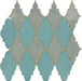 Arabian Crackled Aqua Ceramic Tile Tuscan Glass