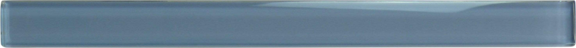 Atmosphere Blue 1" x 12" Glossy Glass Liner Tuscan Glass