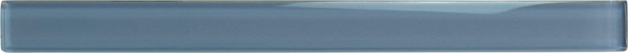 Atmosphere Blue 1" x 12" Glossy Glass Liner Tuscan Glass