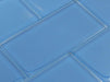 Dark Ocean Blue 3" x 6" Glossy Glass Subway Tile Tuscan Glass