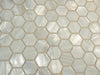 Mother Of Pearl Hexagon Glossy Shell Tile Tuscan Glass