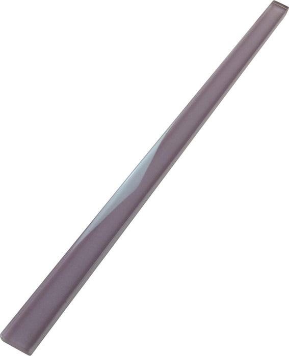 Lilac 5/8" x 12" Glossy Glass Liner Tuscan Glass