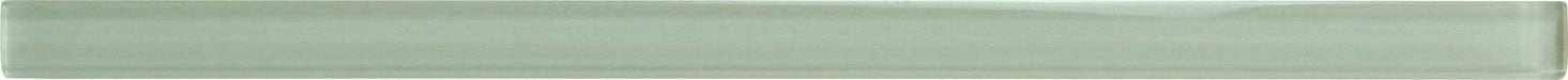 Mist Green 5/8" x 12" Glossy Glass Liner Tuscan Glass