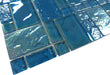 Caribbean Splash Mix Glossy and Iridescent Glass Tile Universal Glass Designs