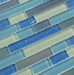 Atlantic Marlin Mix Liner Glossy & Iridescent Glass Pool Tile Universal Glass Designs