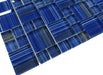 Hawai Blue Mix Glossy Glass Pool Tile Universal Glass Designs