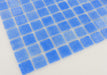 Azul Claro Blue 7/8'' x 7/8'' Glass Pool Tile Universal Glass Designs